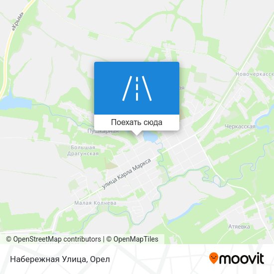 Карта Набережная Улица