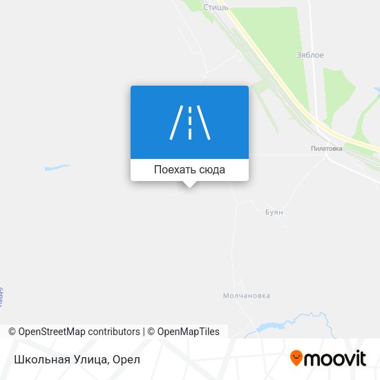 Карта Школьная Улица