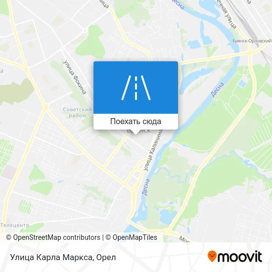 Карта Улица Карла Маркса