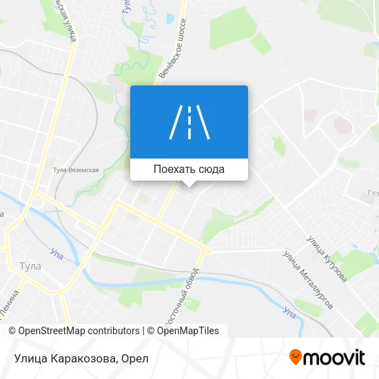 Карта Улица Каракозова