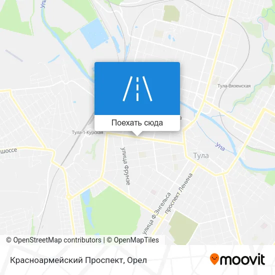 Карта Красноармейский Проспект