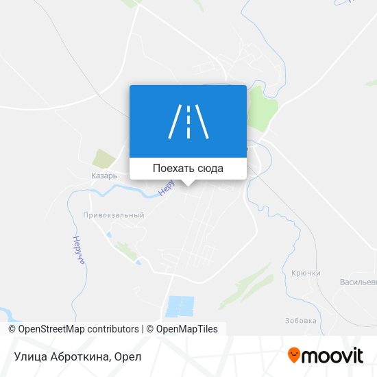 Карта Улица Аброткина