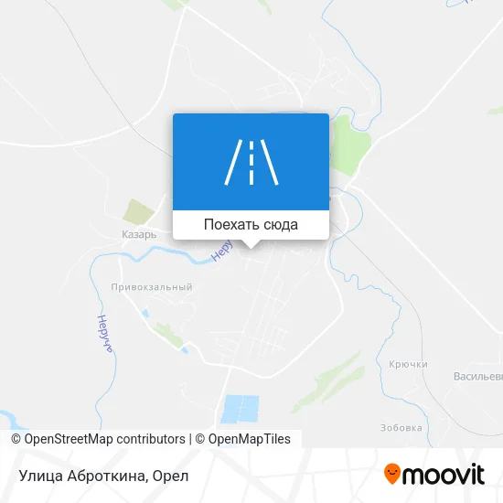 Карта Улица Аброткина