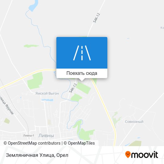 Карта Земляничная Улица