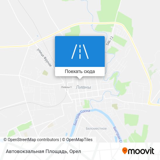 Карта Автовокзальная Площадь