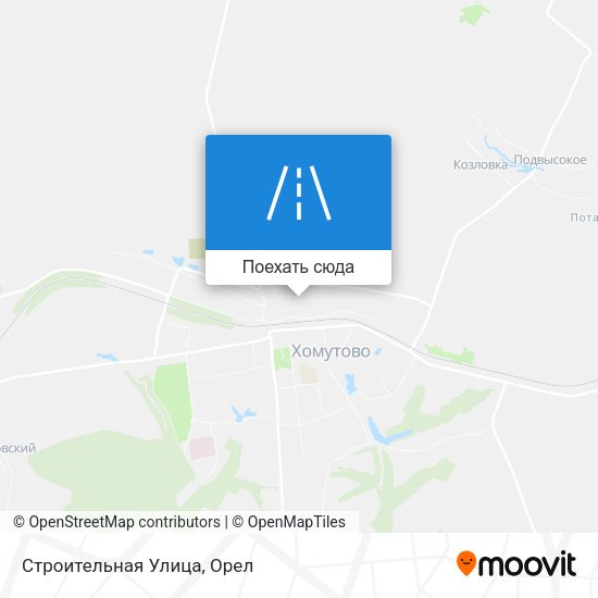 Карта Строительная Улица