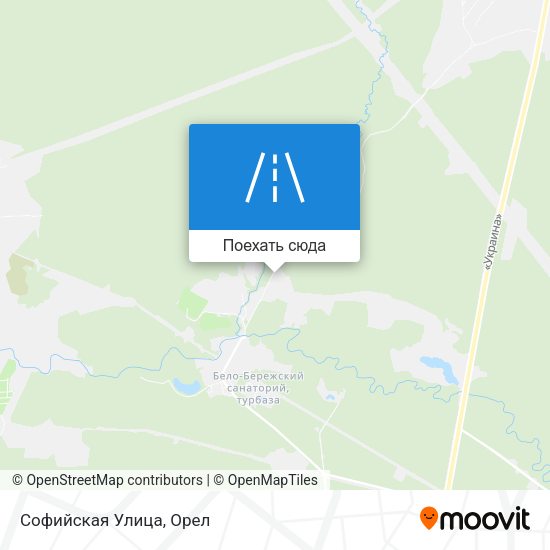 Карта Софийская Улица