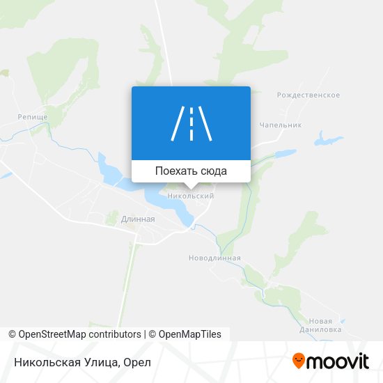 Карта Никольская Улица