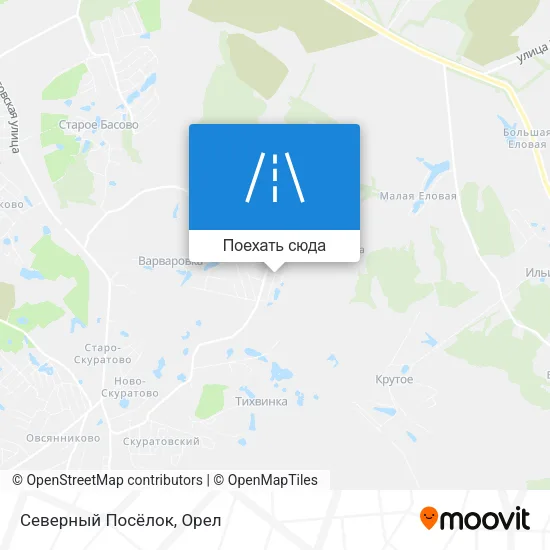 Карта Северный Посёлок