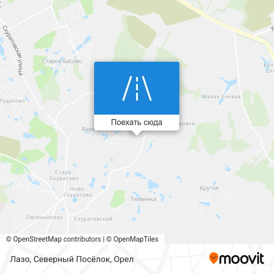 Карта Лазо, Северный Посёлок
