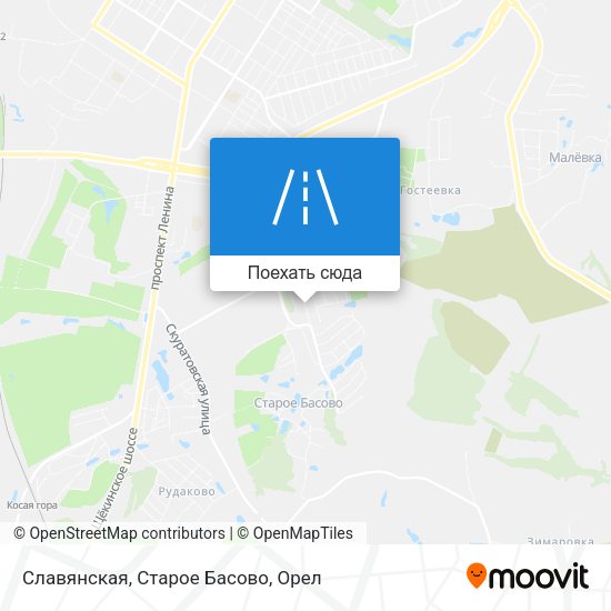 Карта Славянская, Старое Басово