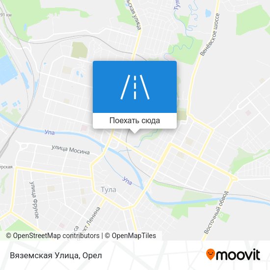 Карта Вяземская Улица