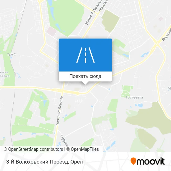 Карта 3-Й Волоховский Проезд