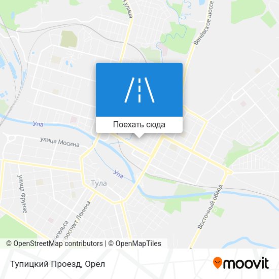 Карта Тупицкий Проезд