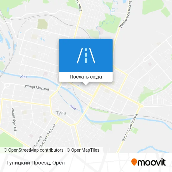 Карта Тупицкий Проезд