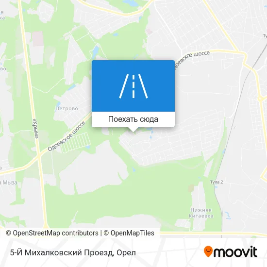 Карта 5-Й Михалковский Проезд