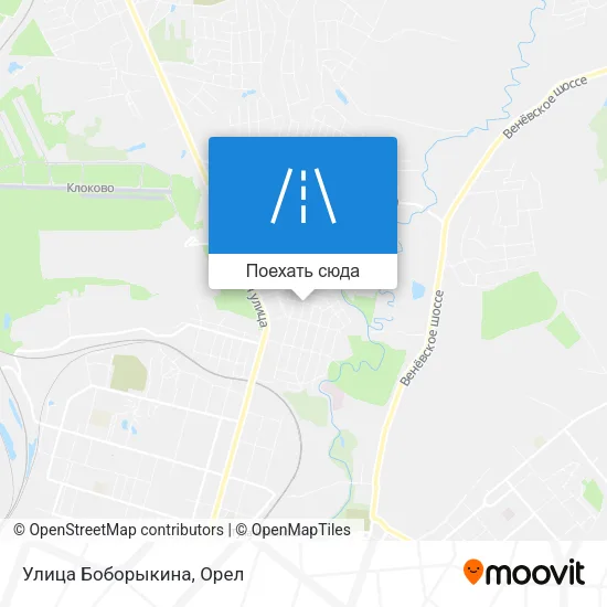 Карта Улица Боборыкина