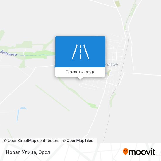 Карта Новая Улица