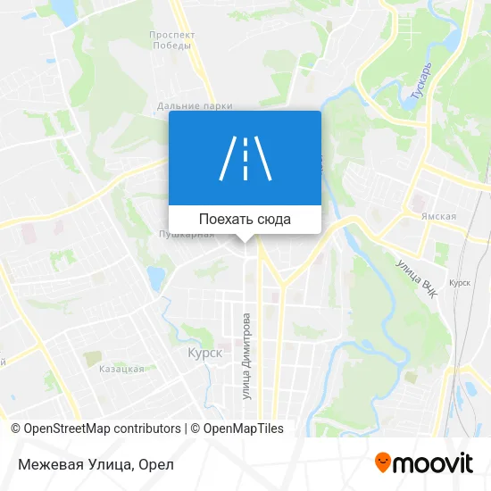 Карта Межевая Улица