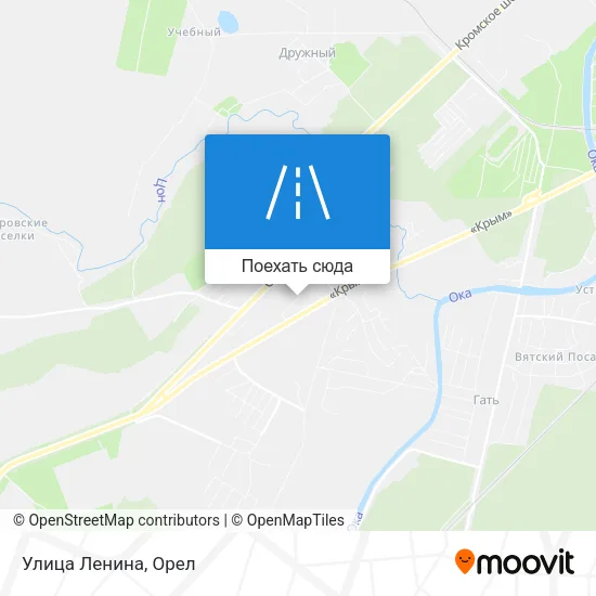 Карта Улица Ленина