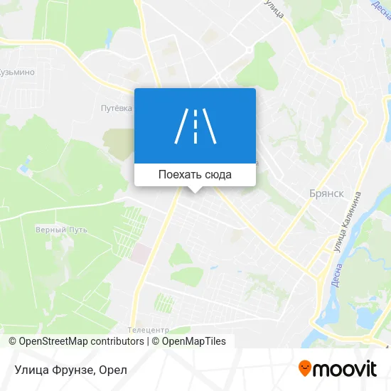 Карта Улица Фрунзе