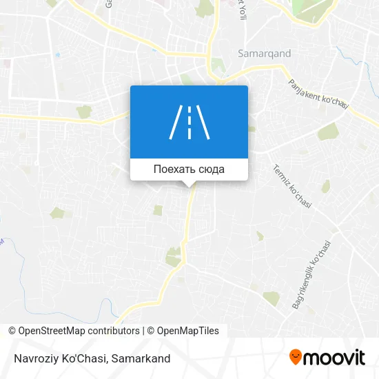 Карта Navroziy Ko'Chasi