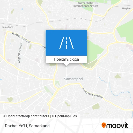 Карта Daxbet Yo'Li