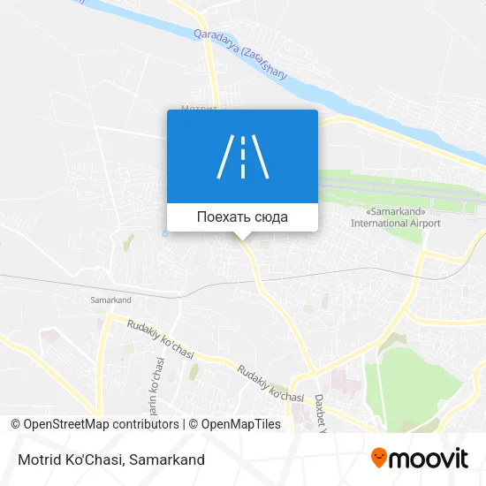Карта Motrid Ko'Chasi