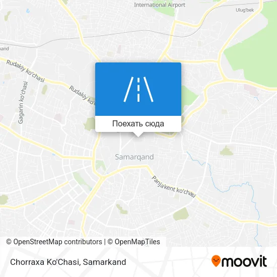 Карта Chorraxa Ko'Chasi