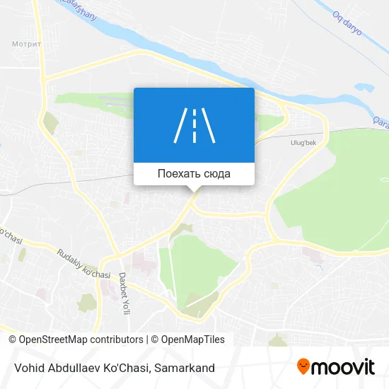 Карта Vohid Abdullaev Ko'Chasi