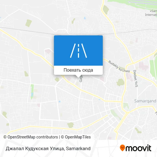 Карта Джалал Кудукская Улица