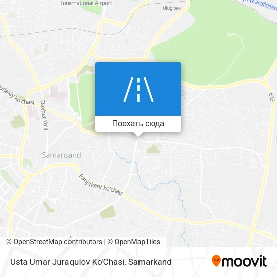 Карта Usta Umar Juraqulov Ko'Chasi