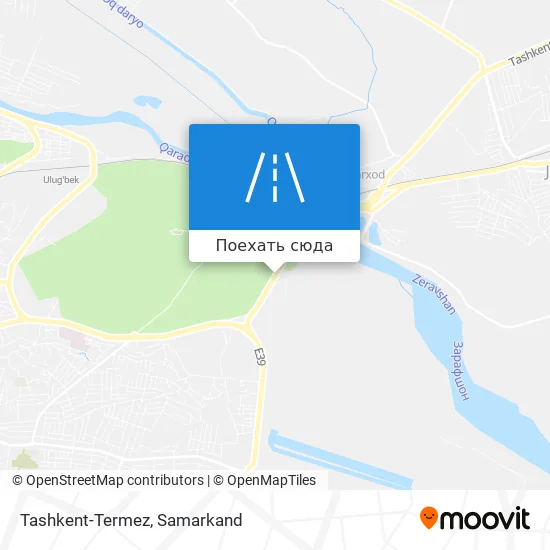 Карта Tashkent-Termez