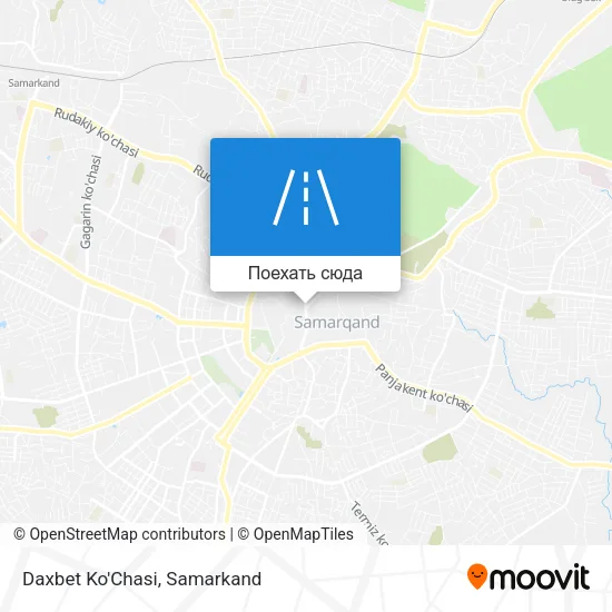 Карта Daxbet Ko'Chasi