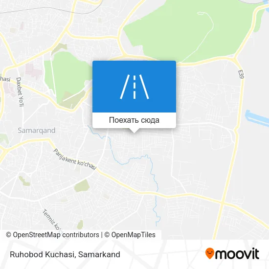 Карта Ruhobod Kuchasi