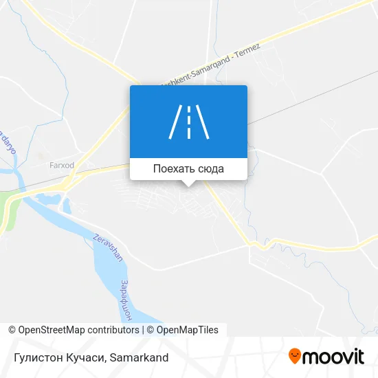 Карта Гулистон Кучаси