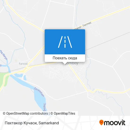 Карта Пахтакор Кучаси