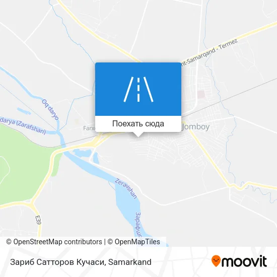Карта Зариб Сатторов Кучаси