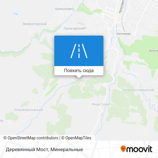 Карта Деревянный Мост