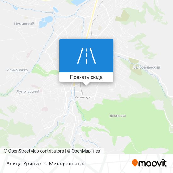 Карта Улица Урицкого