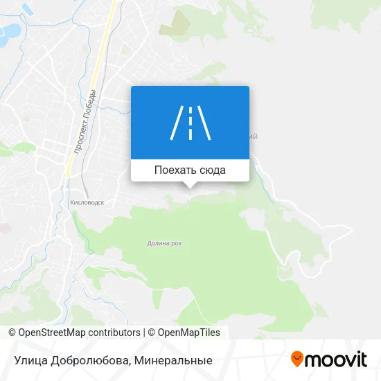 Карта Улица Добролюбова