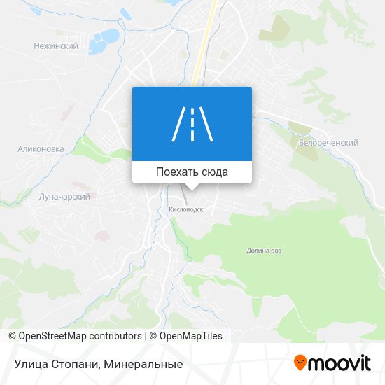 Карта Улица Стопани
