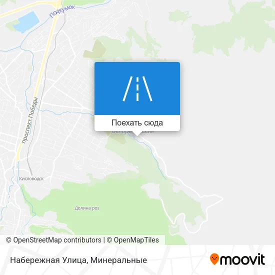 Карта Набережная Улица