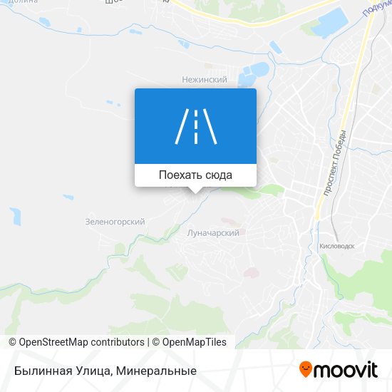 Карта Былинная Улица