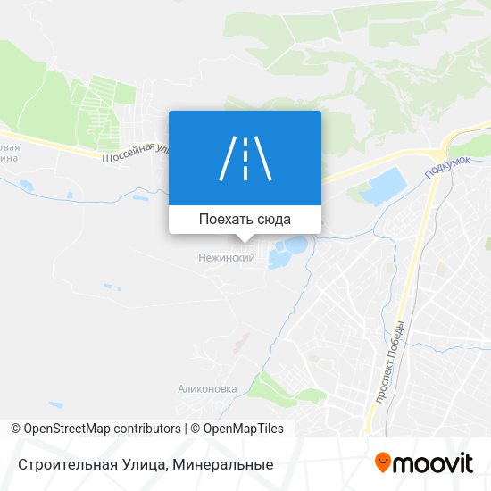 Карта Строительная Улица