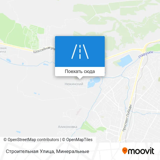Карта Строительная Улица