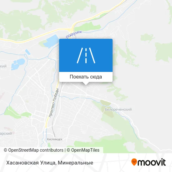 Карта Хасановская Улица