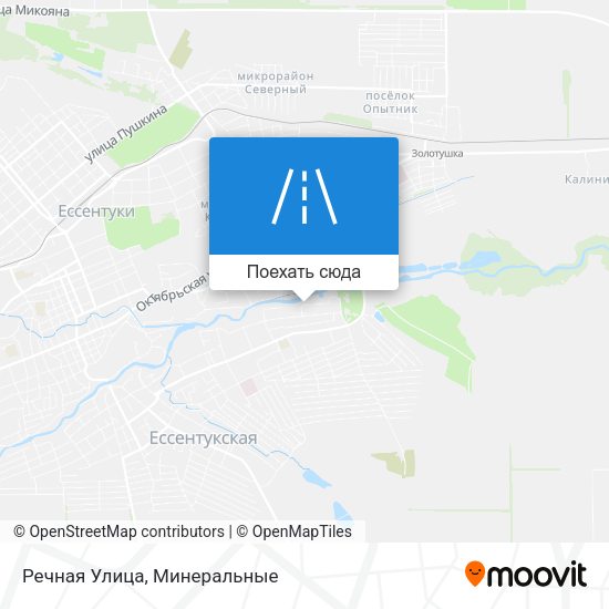Карта Речная Улица