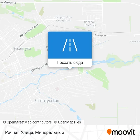 Карта Речная Улица