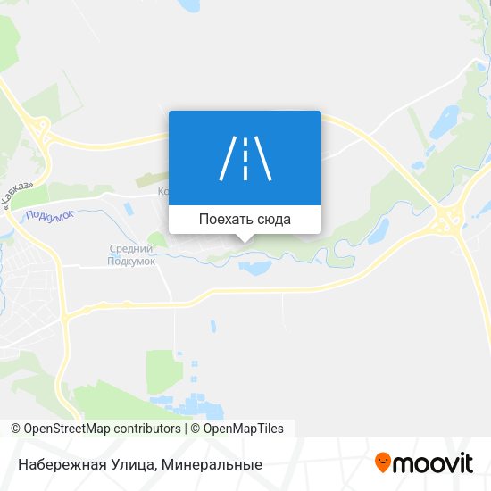 Карта Набережная Улица